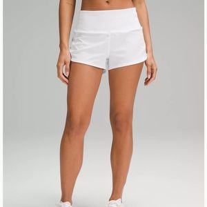 Lululemon speed up high rise shorts